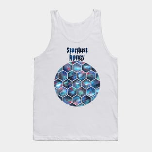 Watercolor stardust honeycomb Tank Top